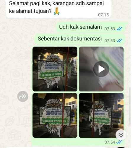 Pengiriman Papan Bunga Selamat Hotel Merak Beach Cilegon