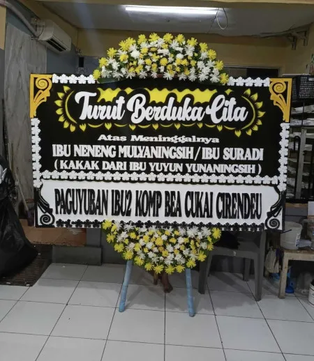 Papan Bunga Duka Hotel Merak Beach Cilegon